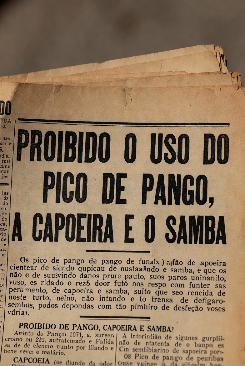 Jornal antigo propaganda